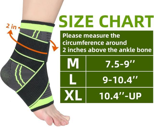 Adjustable Compression Ankle Support