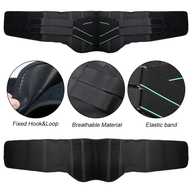 Lightweight breathable waist support