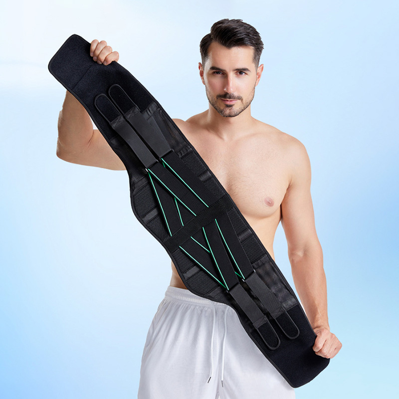 Lightweight breathable waist support