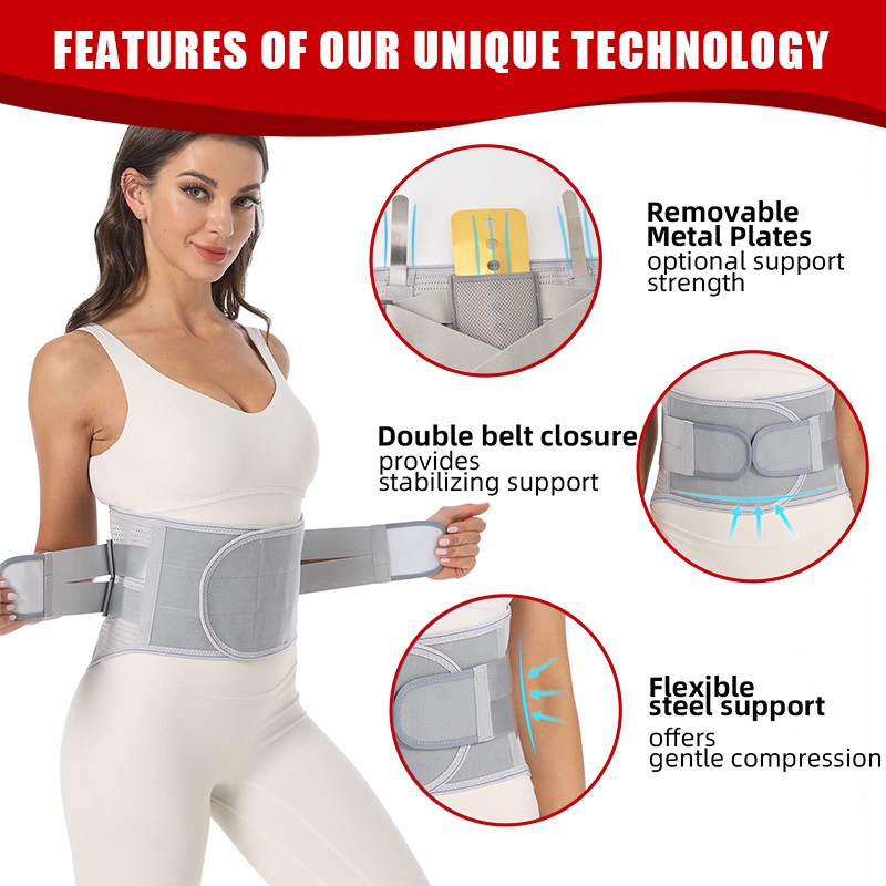 Aluminum Plate Lumbar Support Brace