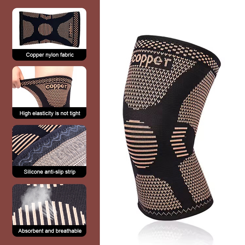 Copper Compression Knee Sleeve