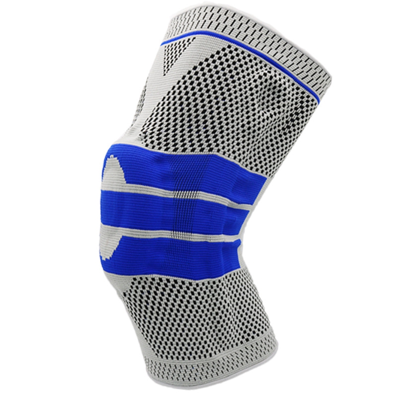 Compression Knee Sleeve with Patella Gel pad & Side stabilizers