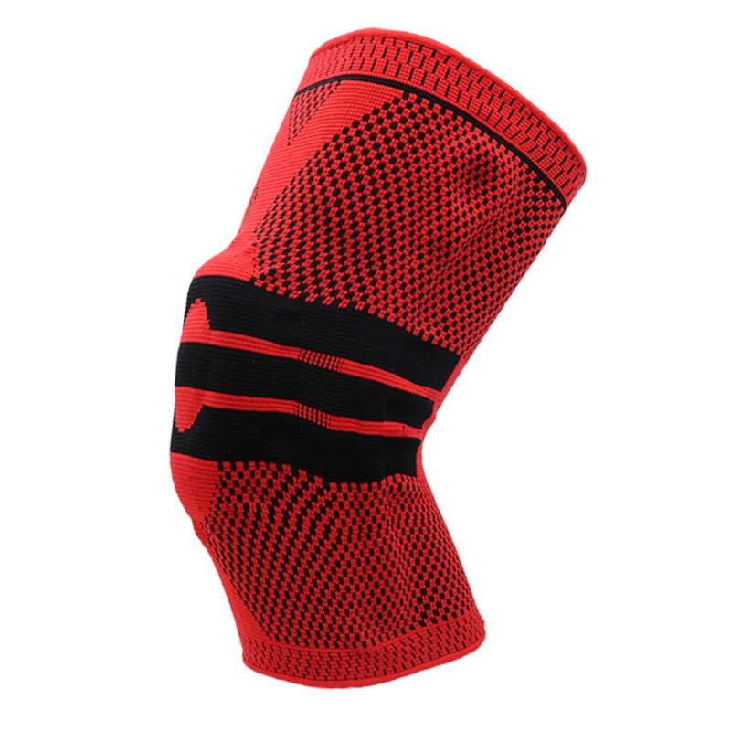 Compression Knee Sleeve with Patella Gel pad & Side stabilizers