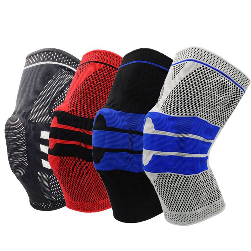 Compression Knee Sleeve with Patella Gel pad & Side stabilizers