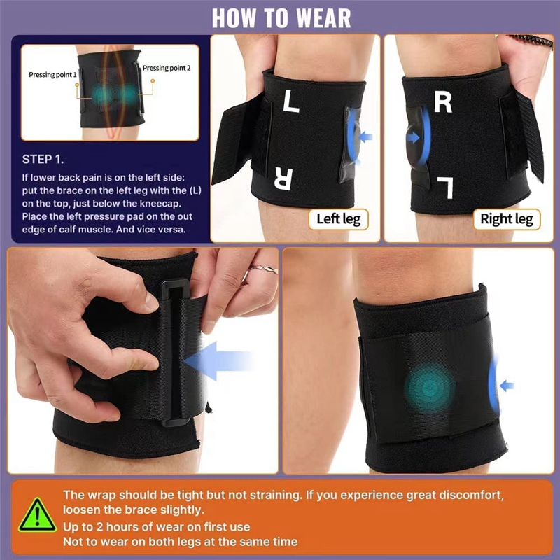 Sciatic Nerve Pain Relief Knee Brace/Sciatica Relief Knee Support