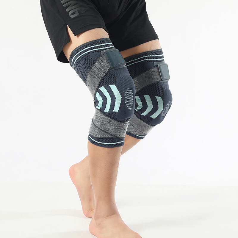 Knee Compression Sleeve with silicone pads