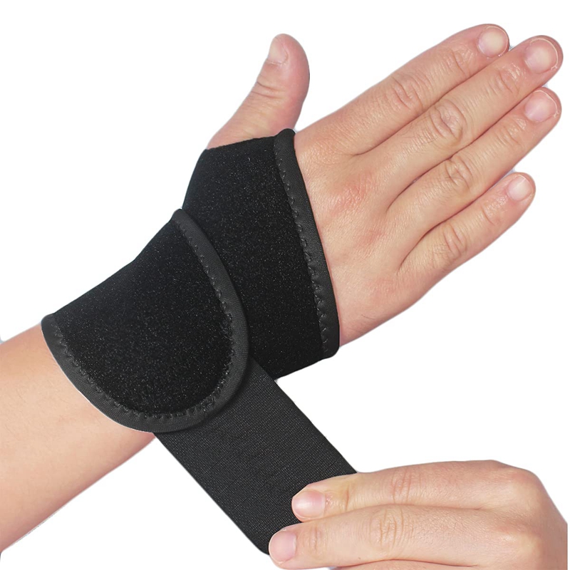 Fitness wrist brace wrap