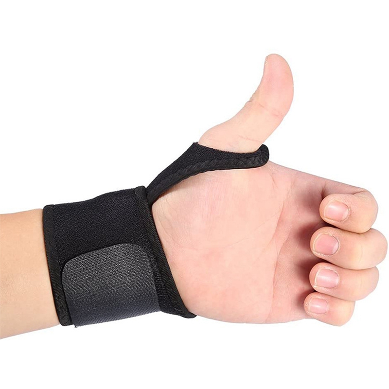 Fitness wrist brace wrap