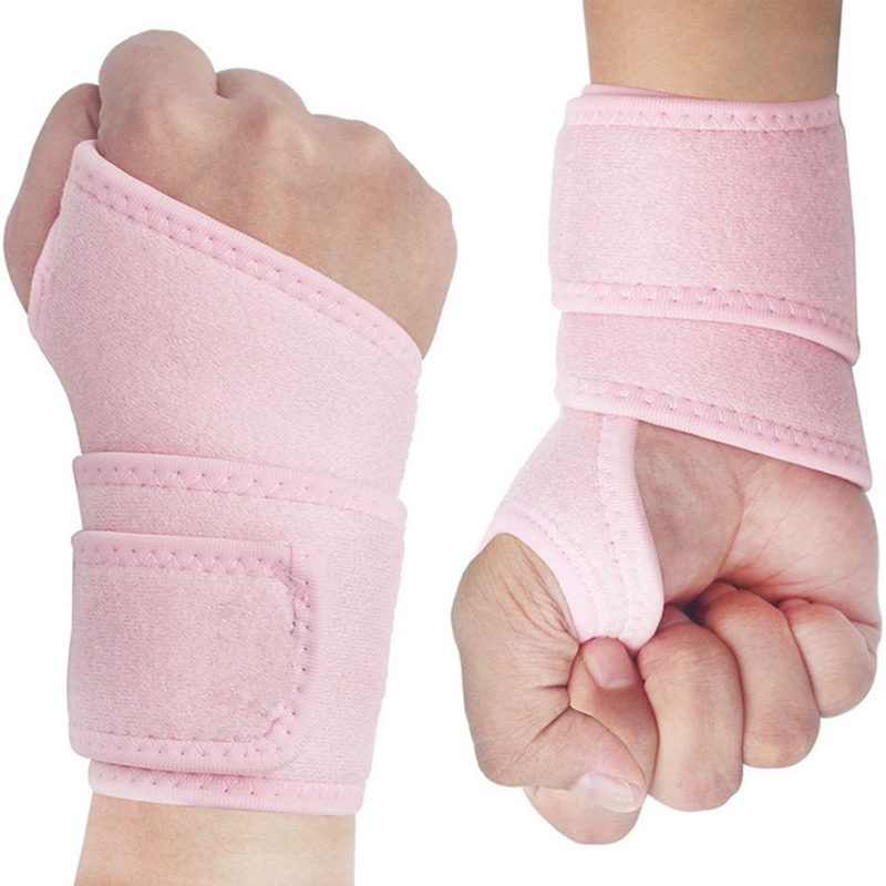 Fitness wrist brace wrap