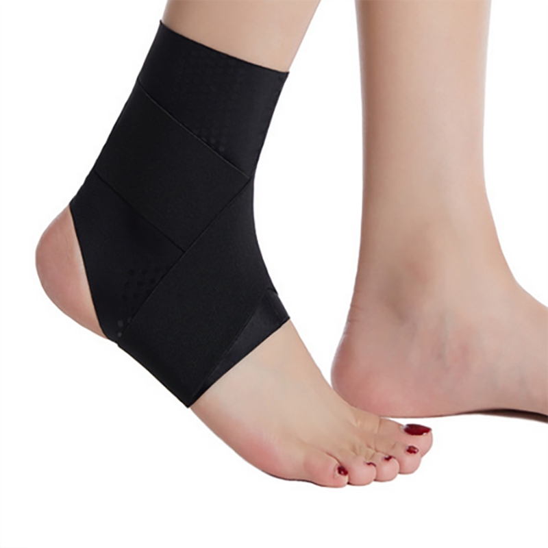 Ultra-Thin Ankle Brace With Cross-Strap