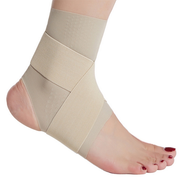 Ultra-Thin Ankle Brace With Cross-Strap