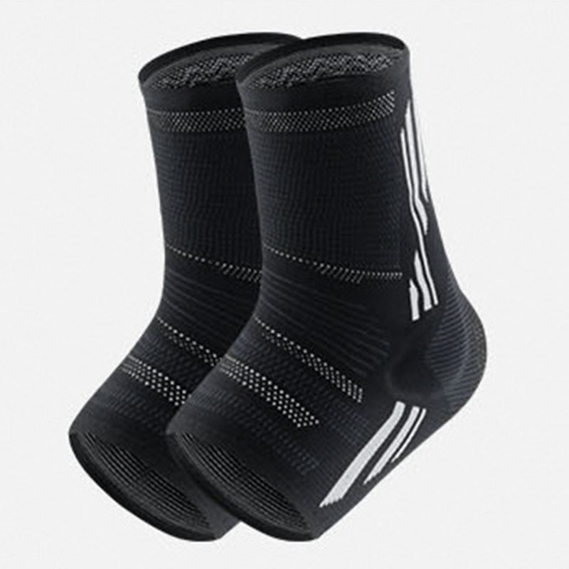 Knitted Ankle Brace with Silicone Pad