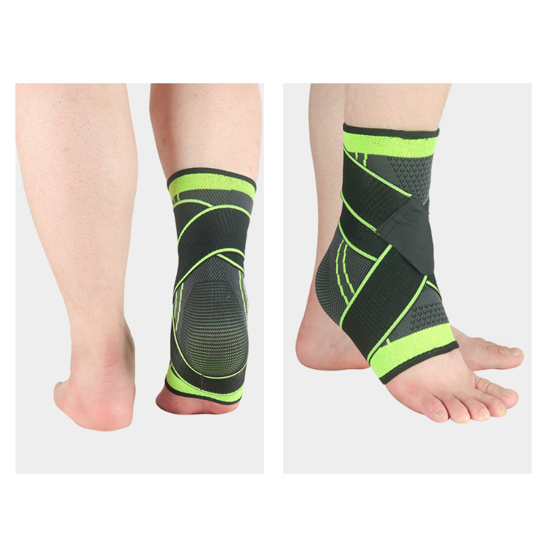 High-Elasticity Breathable Ankle Support with Adjustable Straps