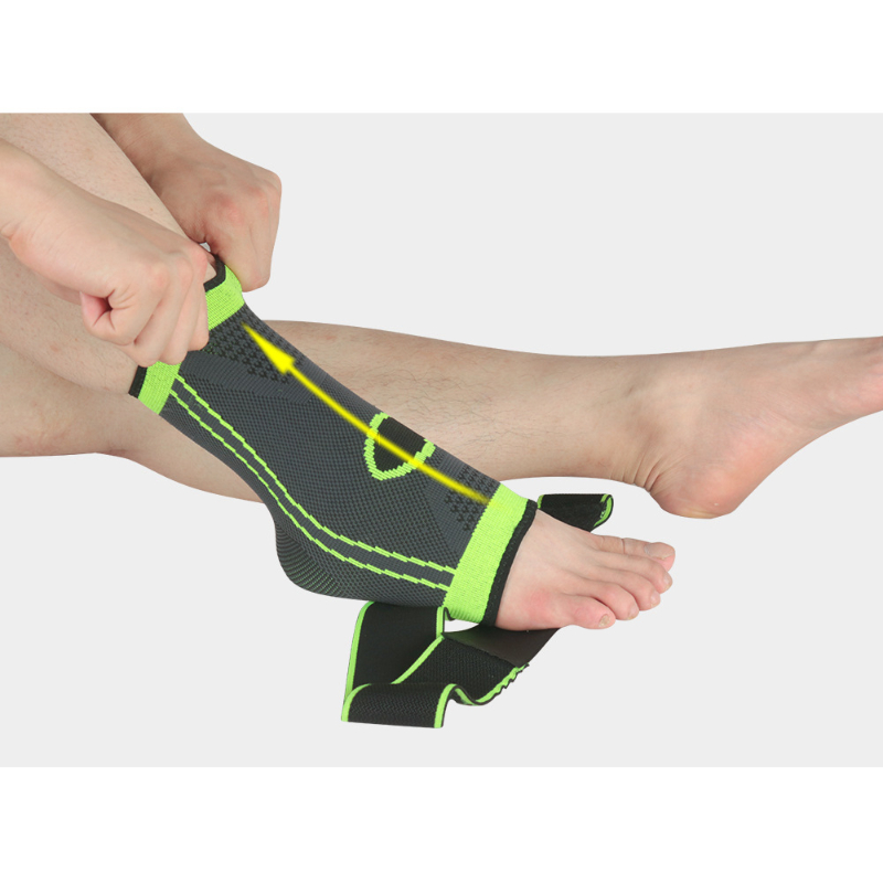 High-Elasticity Breathable Ankle Support with Adjustable Straps