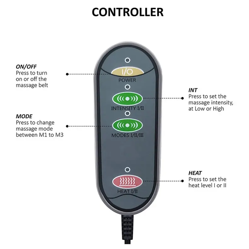 Vibration Heating Lumbar Massager