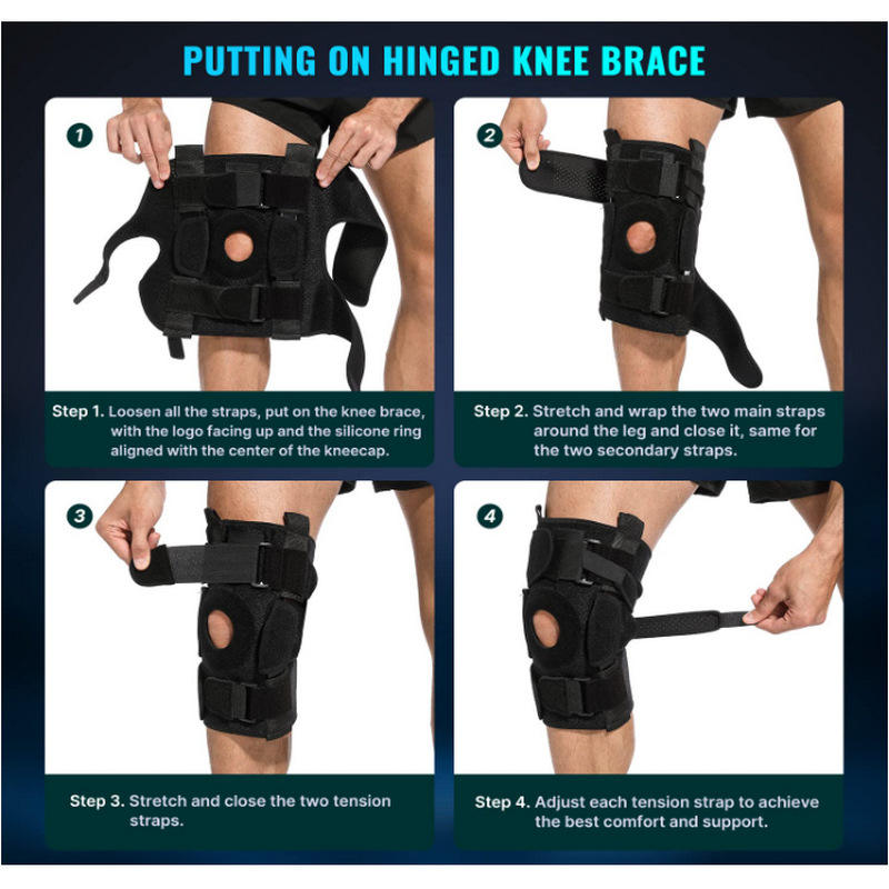 Hinged Knee Brace for Meniscus Tear