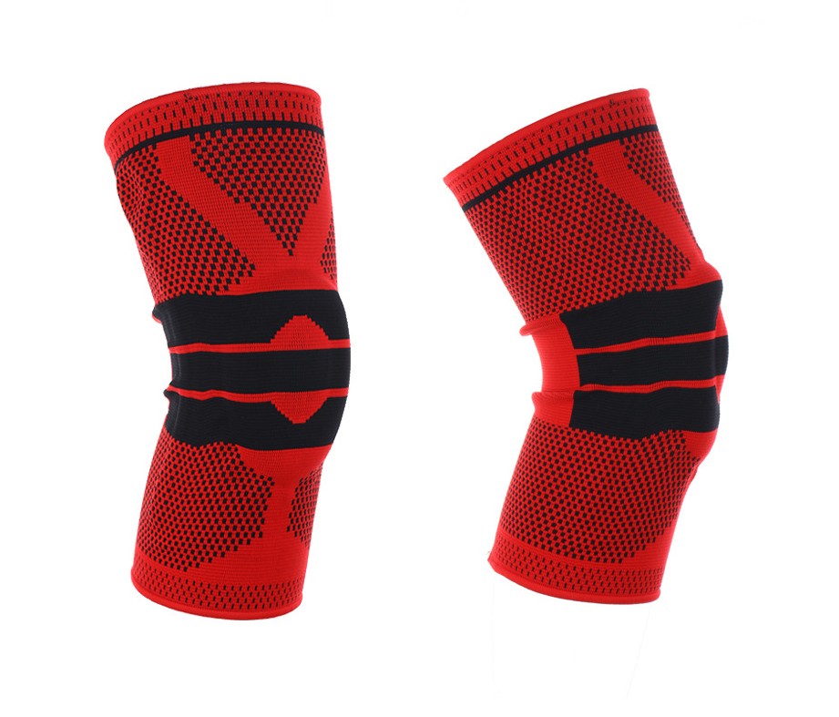 Compression Knee Sleeve with Patella Gel pad & Side stabilizers