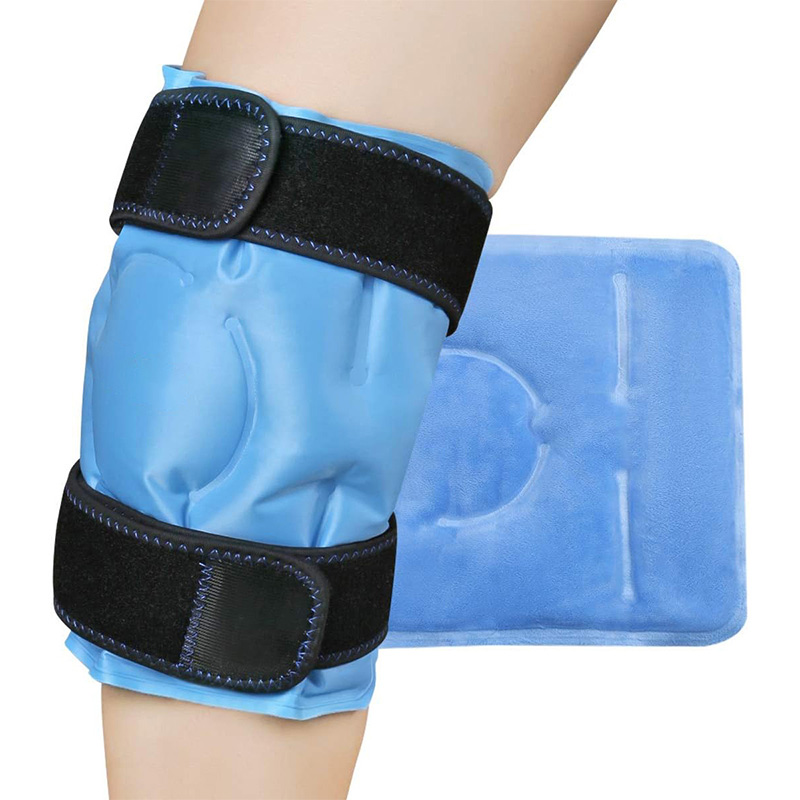 Knee ice gel Wraps for hot and cold therapy