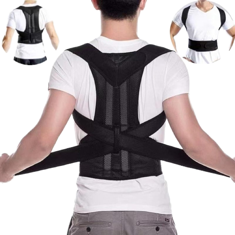 Adjustable and Breathable Back Brace Posture Corrector