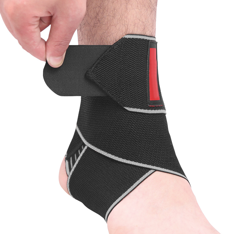 Sports compression ankle support