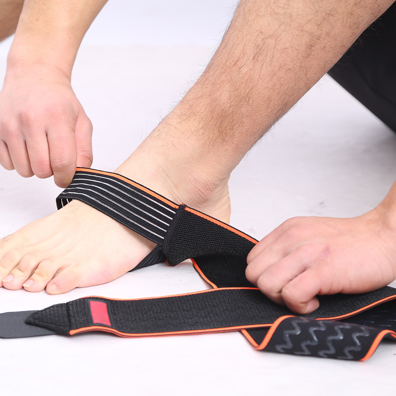 Sports compression ankle support