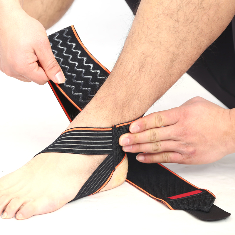 Sports compression ankle support