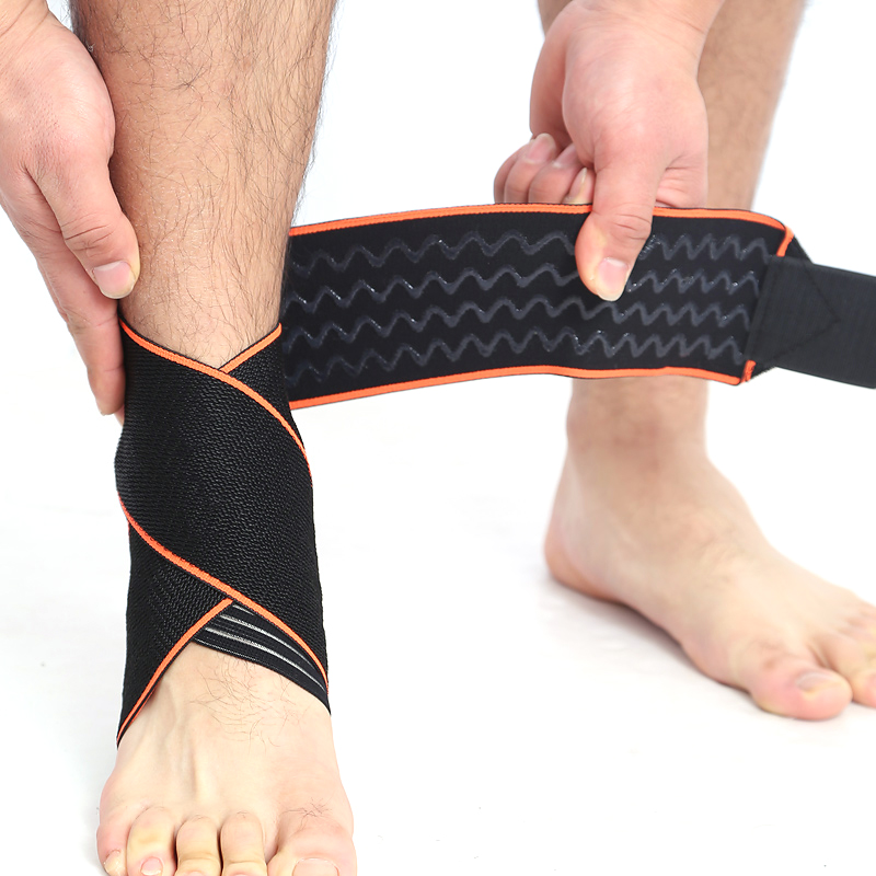 Sports compression ankle support