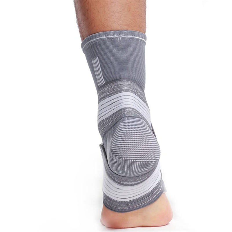 Breathable Knitted Ankle Support with Adjustable Straps