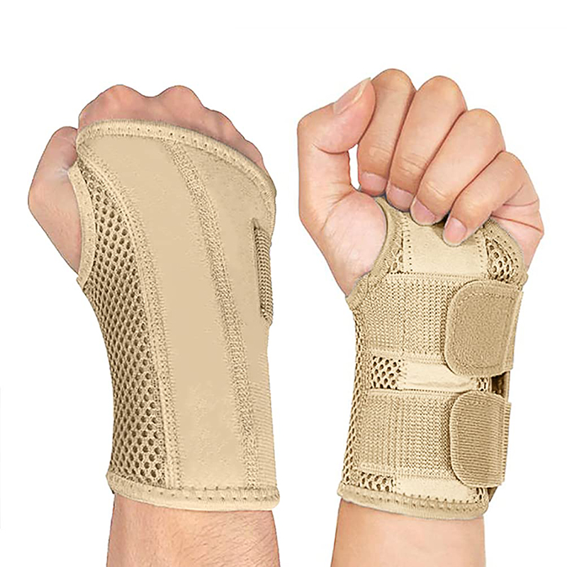 Adjustable Wrist Support Brace with Splint