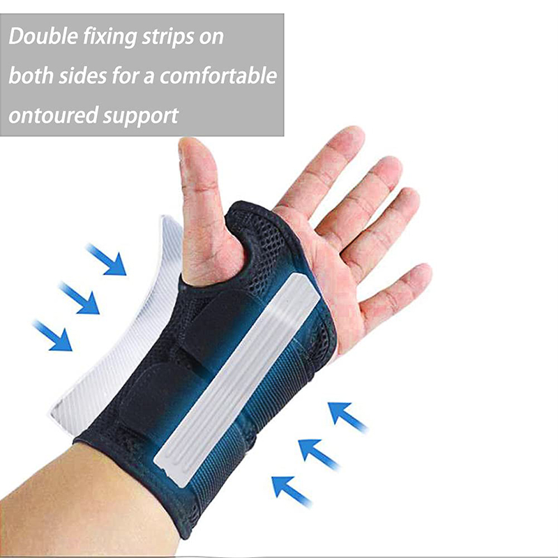 Adjustable Wrist Support Brace with Splint