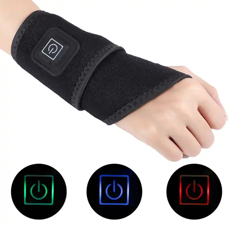 Multi-position free heat compress wristband